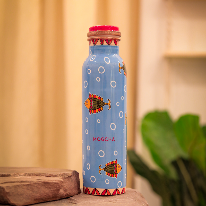 Aqua Matsya Copper Bottle