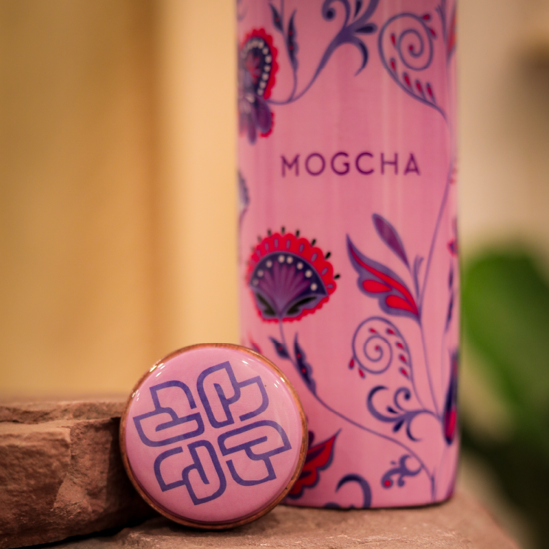 Blush Bloom Copper Bottle