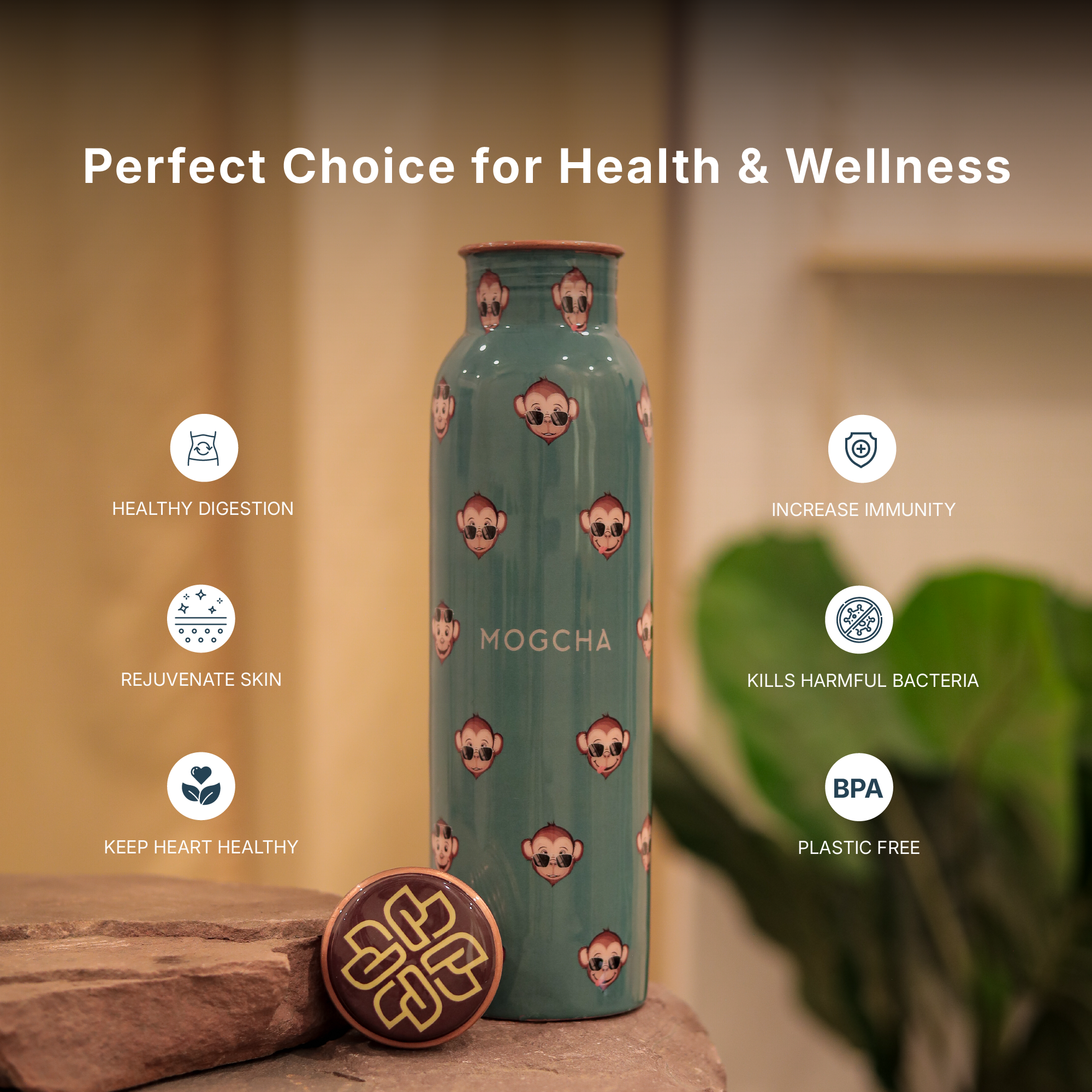 Chill Monkey Copper Bottle