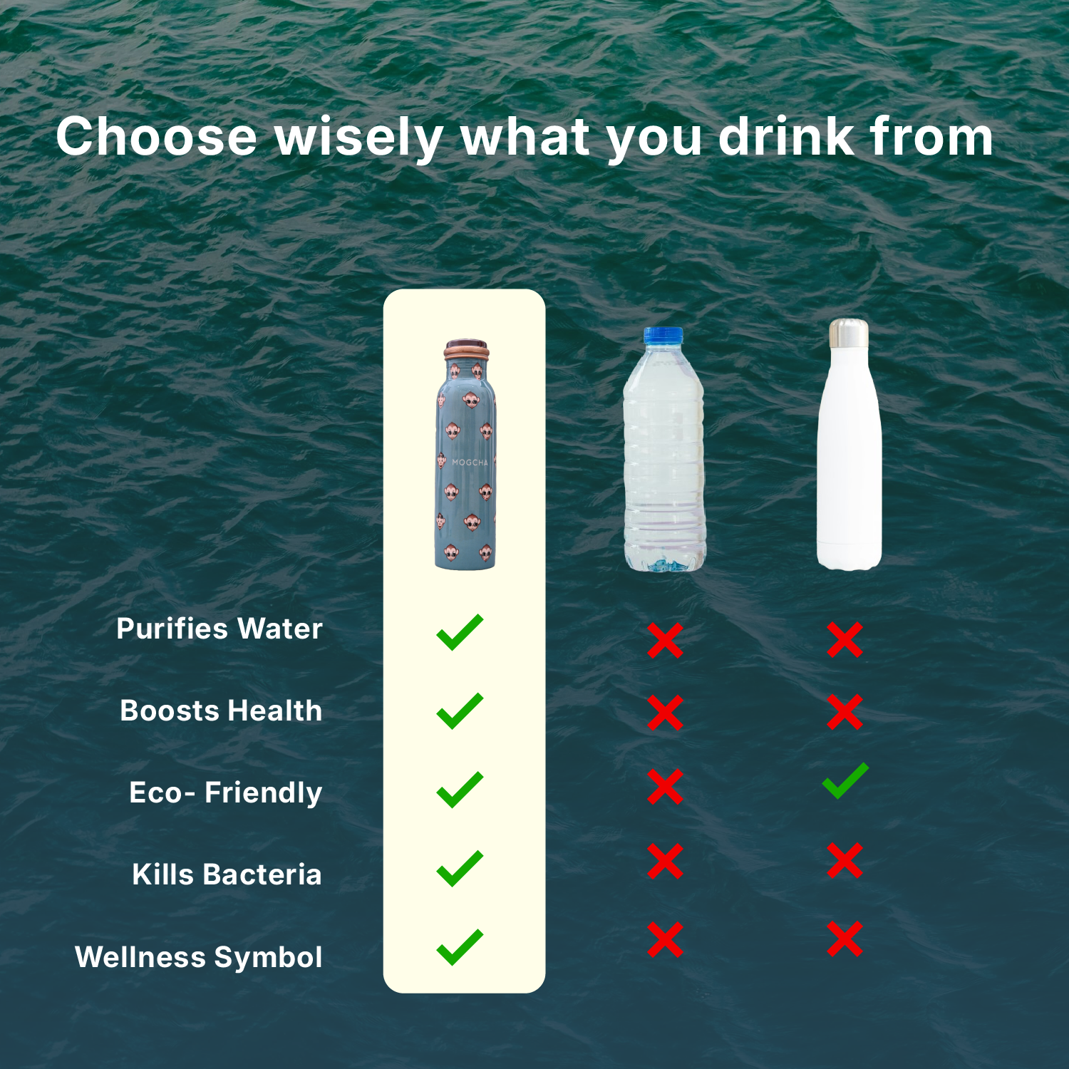 Chill Monkey Copper Bottle