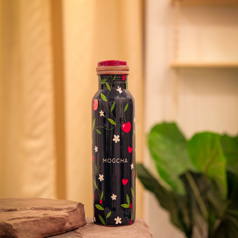 Ember Cherry Garden Copper Bottle