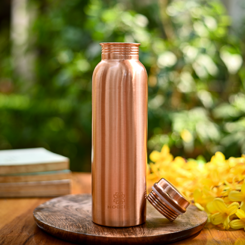 Plain Copper Bottle - 950ML
