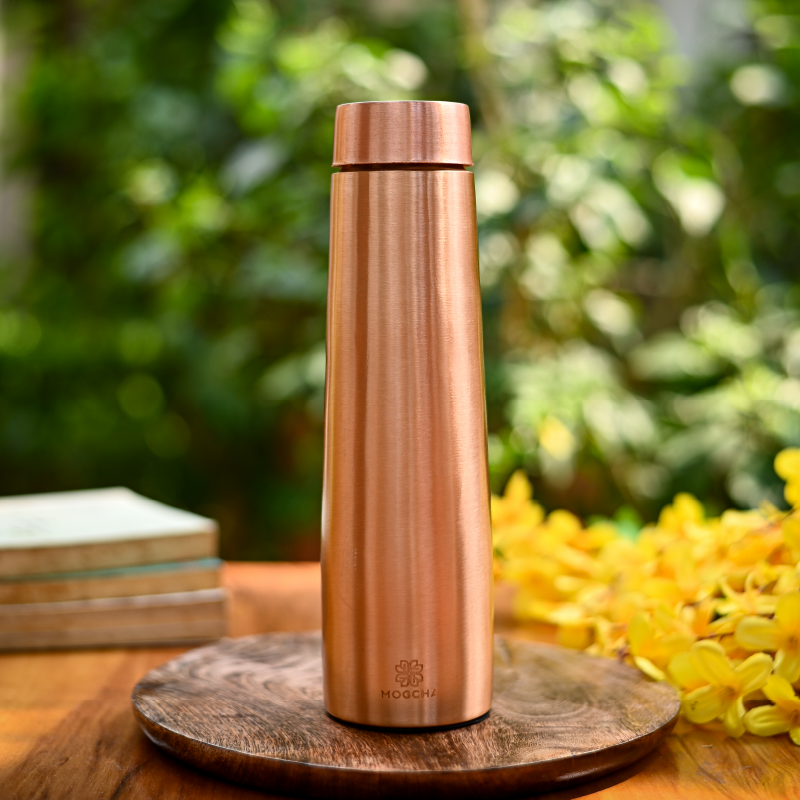 Plain Tower Copper Bottle